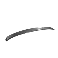 Accessoires extérieurs d'aile de becquet de toit de fenêtre arrière en fibre de carbone pour Mustang 2015-2017