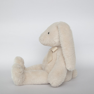 Tốt nhất bán Fluffy tai dài Bunny thỏ Thú nhồi bông Đồ chơi chất lượng cao <span class=keywords><strong>Comforter</strong></span> PP bông điền cho cô gái rửa sạch - Product Image 3