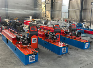 Voll automatische C-Kanal-Metall maschinen Niedriger Preis Herstellung von Gips-Trockenmauer-Bolzenschienen-Kaltumform maschine - Product Image 3
