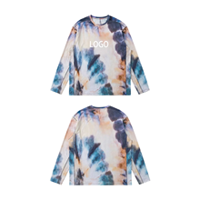 New Spring/Summer Long-Sleeve Printed Sporty Quick-Dry Stretch Breathable Sports Top for Men