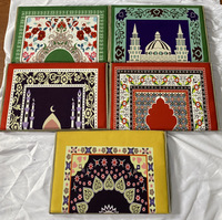 Tapis de prière musulman personnalisé, portable, avec sac, pour cadeau, dubaï, turquie
