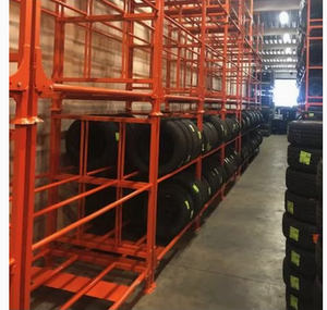 Scaffale Regolabile per Stoccaggio di Rotoli di Tessuto e Pneumatici, Verniciato a Polvere, Personalizzabile, Fornitore Cinese, Scaffalatura per Magazzino - Product Image 4