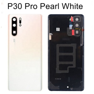 Carcasa <span class=keywords><strong>trasera</strong></span> de cristal para <span class=keywords><strong>huawei</strong></span> <span class=keywords><strong>p30</strong></span> <span class=keywords><strong>pro</strong></span> con adhesivo + lente de cámara - Product Image 3