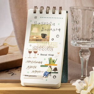 40 feuilles par paquet, série d'accessoires texturés, mini <span class=keywords><strong>livre</strong></span> d'autocollants carrés : éléments décoratifs quotidiens - Product Image 4