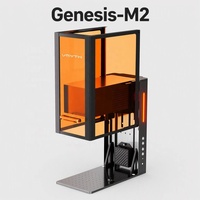Software de Grabado Láser de Doble Fuente Genesis-M2 con Enfoque Automático para Producción de Letreros Publicitarios y Placas de Identificación Metálicas