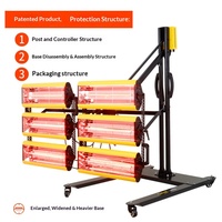 Lámpara de Curado Infrarroja de Onda Corta de Alta Calidad para Pintura Automotriz, AC 220-240V 2600W, para Secado de Pintura de Automóviles