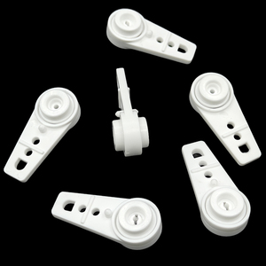 Riel de plástico <span class=keywords><strong>para</strong></span> cortinas con accesorio de riel en H, modelo de rieles <span class=keywords><strong>para</strong></span> colgar cortinas - Product Image 5