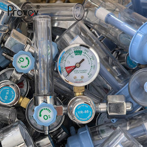 Regulador de Oxígeno Médico CGA540 con Perilla de Ajuste de 1-15 <span class=keywords><strong>LPM</strong></span>, Medidor de Flujo de 4000 psi, Reguladores de Gas con Medidor de Flujo - Product Image 2