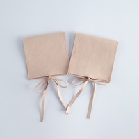 Pochette à bijoux en microfibre écologique durable et tendance, sac d'emballage pour montre avec taille et couleur personnalisables