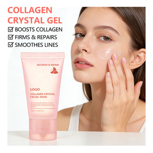 Mascarillas Faciales de Colágeno Orgánico Personalizadas de Fábrica para Hidratación y Humectación, que Proporcionan Alivio Rápido de la Sequedad - Product Image 2