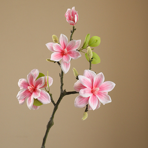 Neue chinesische künstliche Gefühl Magnolie Blume Retro Home Fur nishing Hotel Lin Yuan Landschafts bau Blumen künstliche Magnolie - Product Image 1