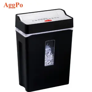 8-Vel Capaciteit Cross-Cut Papier En Credit Card Shredder High-Security Micro-Cut Shredder 15L mand Met Transparant Venster