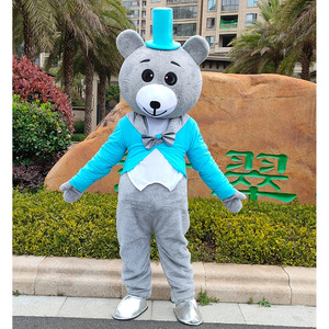 Disfraz de Mascota de Oso de Peluche Personalizado Disfraz de Mascota de Cosplay de <span class=keywords><strong>Pareja</strong></span> de Osos Tiernos para <span class=keywords><strong>Carnaval</strong></span> Boda Navidad Fiesta Festiva - Product Image 5