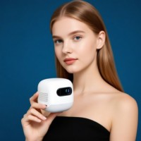 Mini projecteur DLP portable M2 avec batterie intégrée rechargeable, WiFi, format de poche, intelligent, Android, 720P, 200 lumens, cube, robot