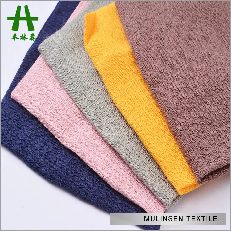 Mulinsen Textile Woven 30s*24s Crepe Viscose Crinkle Hijab