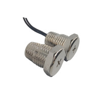 Capteur de porte de garage magnétique filaire NC robuste avec portée de détection de 20-30 m, antivol, en alliage de zinc