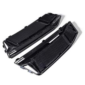 Cubierta de Faro Antiniebla de Plástico Estilo S4 y Rejilla de Marco de Luz Antiniebla para Audi A4L 2017-2019 B9 - Product Image 5