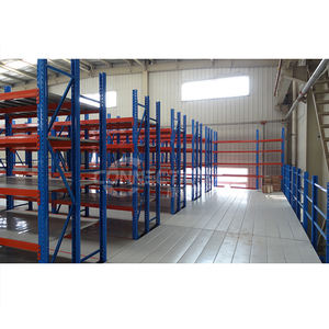 Entresuelo de metal industrial Plataforma de ático Almacén de acero Estante de recogida con protección contra la corrosión Estantes de almacenamiento Uso industrial - Product Image 3