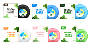 Hilo <span class=keywords><strong>Dental</strong></span> Ecológico de Menta u Otros Sabores de Frutas Seda Hilo <span class=keywords><strong>Dental</strong></span> de Nailon - Product Image 3