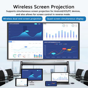 55 65 75 85 86 98 100 Inch <strong>LCD</strong> Display Smart Board Digital Whiteboard Equipment Interactive White Board Screen <strong>Panel</strong> - Product Image 6