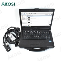 Câble de diagnostic pour tracteurs agricoles et camions de construction CLASS, pour simulateur Cla-as P/n14204140 et ordinateur portable CF53