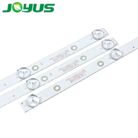 Barre LED JY-361 pour lampe, bande lumineuse LED pour téléviseur, rétroéclairage 6v JS-D-JP385DM-071EC 062EC IP-LE411061 39S1A 39L3 39L1 385DM1000/300MA
