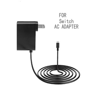 Chargeur pour <span class=keywords><strong>Nintendo</strong></span> <span class=keywords><strong>Switch</strong></span> avec câble de charge de 5 pieds, adaptateur d'alimentation secteur pour <span class=keywords><strong>Nintendo</strong></span> <span class=keywords><strong>Switch</strong></span>/LITE/<span class=keywords><strong>OLED</strong></span> - Product Image 1