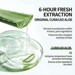 LAOLISHI Gel Lidah Buaya Organik Alami Menenangkan Melembapkan Memutihkan Wajah Tubuh Perawatan Setelah Terpapar Matahari Perawatan Jerawat Perawatan Kulit - Product Image 5