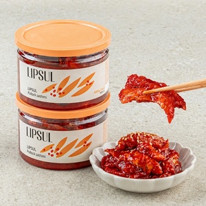 Ensalada de Pollock Picante, Dulce y Agridulce Coreana Myeongtae Hoe, Lista para Comer, Sashimi de Mariscos Banchan, 400g, Congelada, OEM - Product Image 6
