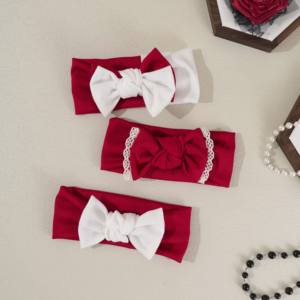 Nouveau bandeau élastique pour enfants à 9 couleurs, accessoire pour cheveux d'enfant avec nœud, bandeau pour cheveux - Product Image 6