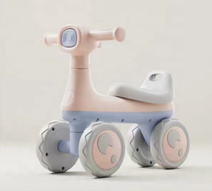 Voiture d'équilibre à quatre <span class=keywords><strong>roues</strong></span>, jouet éducatif en <span class=keywords><strong>bois</strong></span> pour la petite enfance, voiture à torsion pour enfants - Product Image 3