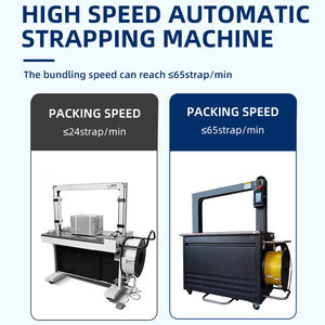 Wallepac便携式高速塑料pp带带踏板/手动/全自动在线Mod纸箱捆扎机 - Product Image 2