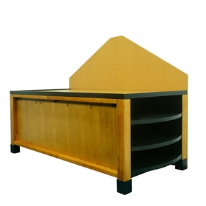 Étagère de présentation en bois pour fruits et légumes, prix d'usine, rayonnage gondole pour supermarchés et commerces de détail - Product Image 1