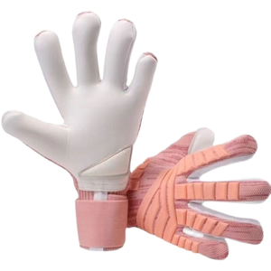 Gants de gardien de but de football personnalisés Exone Industries, à lacets, avec grip en latex antidérapant et respirant, pour l'entraînement et les matchs - Product Image 1