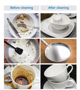 Lavavajillas comercial totalmente automático de Parte superior abierta de alta temperatura para cafetería escolar hotel restaurante integrado con cepillo de tazón - Product Image 4