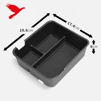 Pour Chery Jetour T1 2025 Accessoires intérieurs de voiture Console centrale Accoudoir Boîte de rangement pour gants Noir 1 pièce