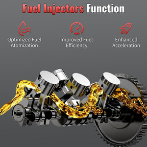 Injektor Bahan Bakar untuk Honda Civic Hybrid 1.3L 2003-2011 16450RGA003 - Product Image 5