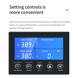 Estabilizador regulador de voltaje automático trifásico para líneas de productos, Servomotor de CA, éxito de ventas al por mayor, a la venta, a la por mayor - Product Image 3