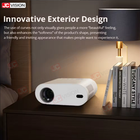 Jcvision Portable Smart Android 11 Projecteur LCD Full HD 1080p & 4K Mini Projecteur d'écran vidéo à domicile