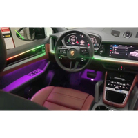 Kit d'éclairage d'ambiance intérieur LED Symphony pour Porsche Cayenne 2024, bande décorative d'ambiance, accessoires