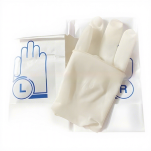 <span class=keywords><strong>Gants</strong></span> <span class=keywords><strong>chirurgicaux</strong></span> jetables pour l'exportation, sans poudre, <span class=keywords><strong>stériles</strong></span>, <span class=keywords><strong>en</strong></span> <span class=keywords><strong>latex</strong></span>, classe I - Product Image 1