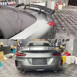 Car Rear Spoiler Rear Trunk Spoiler Wing Rear Roof Wing Spoiler ABS Body Kit For BMW <b>M3</b> M4 G80 G82 Car Accessories - Product Image 6