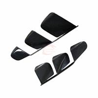 Rejilla de Ventilación de Fibra de Carbono Seca Estilo 1016 para Capó, Decoración para Tapa de Maletero Delantero para Ferrari SF90