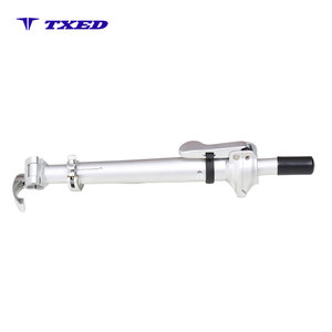 Zhihangda 8 Potence de vélo télescopique à rotation droite à dégagement rapide filetée ZHD-YW9 25.4x65mm Trou inférieur 38.1x265mm Sablée à la finition fine - Product Image 6