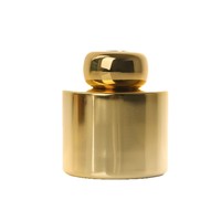 Diffuseur d'arômes d'intérieur de luxe personnalisé, pulvérisation électrolytique couleur or et argent, diffuseur à bâtonnets pour aromathérapie