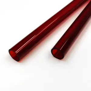 Tubi di vetro colorati ad alta resistenza al calore borosilicato