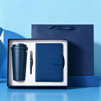 Ensemble de tasses et de carnets en acier inoxydable personnalisables pour les événements d'entreprise, couleur et forme personnalisées pour les cadeaux de réunion annuelle de l'entreprise