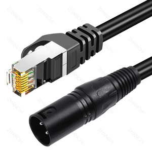 <span class=keywords><strong>XLR</strong></span> pour câblage RJ45, ligne sonore lumineuse DMX512, cuivre équilibré <span class=keywords><strong>XLR</strong></span> vers <span class=keywords><strong>port</strong></span> réseau, tête en cristal pour ordinateur personnel - Product Image 4