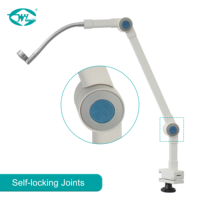 Chariot d'hôpital en aluminium WEIYE avec support de bras de support d'instrument de beauté physique et laser Capacité de charge de 1.5kg