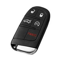 Vente en gros OEM 5 boutons porte-clés de voiture entrée sans clé à distance pour 2019-2021 Dodge Challenger chargeur M3M-40821302 68394195 AA 433MHz